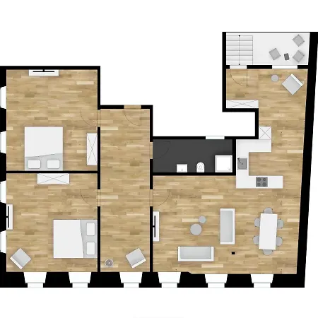 Апартаменты Cafe & Knoesel Хайдельберг